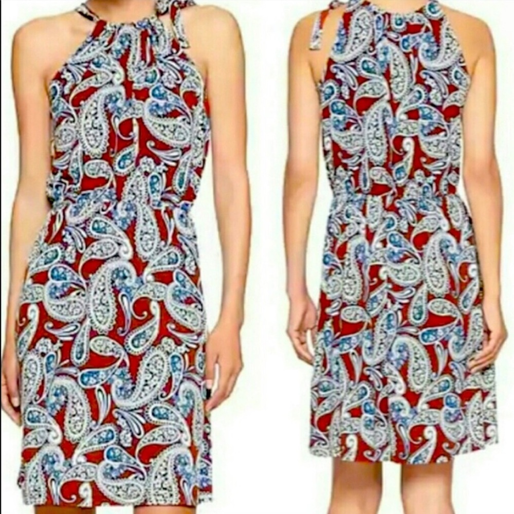 Banana Republic Paisley Dress - Picture 3 of 10